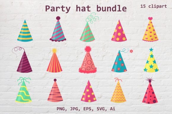 Download Party Hat Bundle - Art Collection