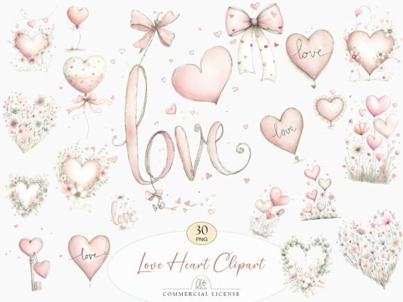Download Love Heart Clipart - Art Collection