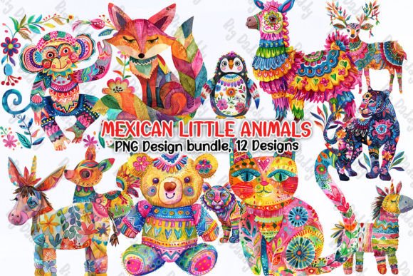 Download Mexican Little Animals Clipart PNG - Art Collection