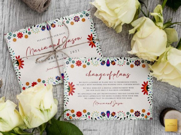 Download Mexican Theme Save the Date Card - Date Collection